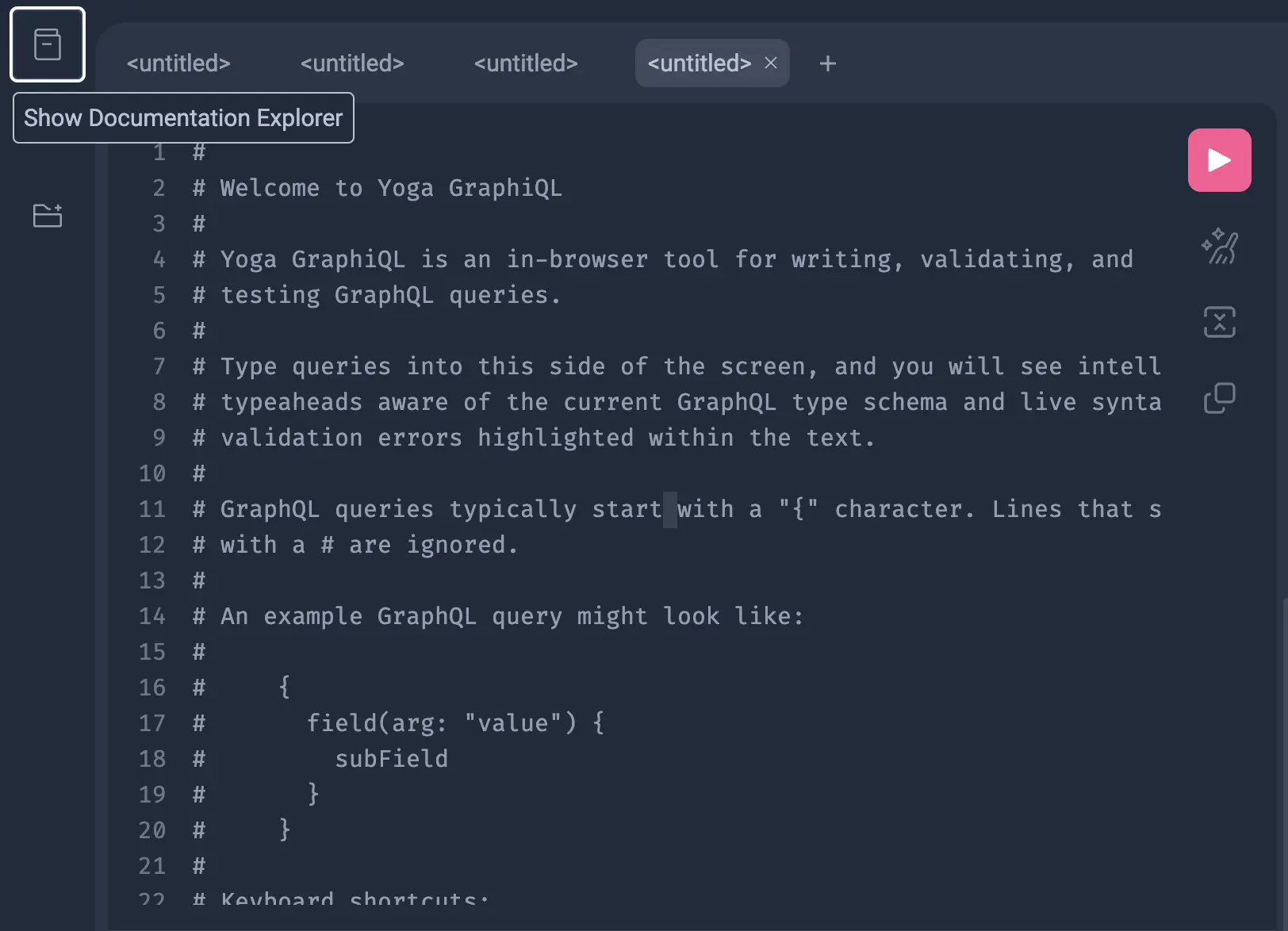 GraphQL Playground